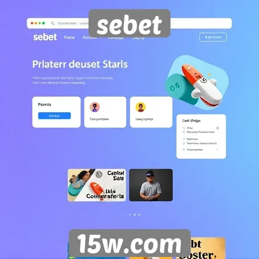 Análise da interface de usuário do site sebet